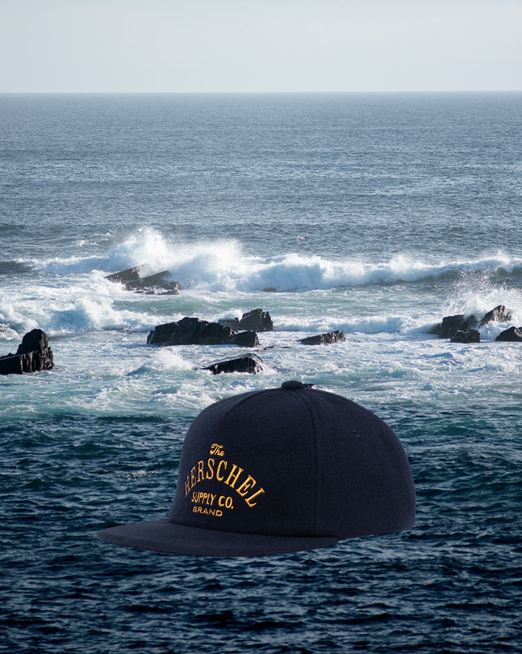 Herschel Supply Co. Scout Heritage Cap in Darkest Navy.